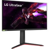 LG UltraGear 27GP850P-B 27" Gaming Monitor Zwart/rood, 2x HDMI, 1x DisplayPort, 2x USB-A 3.2 (5 Gbit/s), 1x USB-B 3.2 (5 Gbit/s), 165 Hz