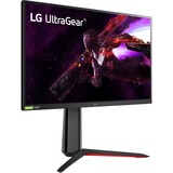 LG UltraGear 27GP850P-B 27" Gaming Monitor Zwart/rood, 2x HDMI, 1x DisplayPort, 2x USB-A 3.2 (5 Gbit/s), 1x USB-B 3.2 (5 Gbit/s), 165 Hz