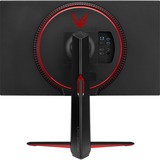 LG UltraGear 27GP850P-B 27" Gaming Monitor Zwart/rood, 2x HDMI, 1x DisplayPort, 2x USB-A 3.2 (5 Gbit/s), 1x USB-B 3.2 (5 Gbit/s), 165 Hz