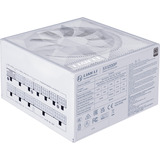 Lian Li SX Platinum modulaire 1200 watt voeding  Wit, 1x 12V-2x6, 4x PCIe, 5x PCIe, Kabelmanagement