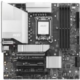 MSI PRO B860M-A WIFI socket 1851 moederbord zilver, RAID, 5Gb-LAN, Wi-Fi 7, BT, Sound, µATX