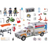 PLAYMOBIL City Action - Reddingsvoertuig: US Ambulance Constructiespeelgoed 70936