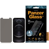 PanzerGlass iPhone 12/12 Pro - Privacy beschermfolie Zwart