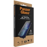 PanzerGlass iPhone 13 Pro Max - Black beschermfolie Transparant/zwart