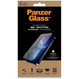 PanzerGlass iPhone 13 Pro Max - Black beschermfolie Transparant/zwart