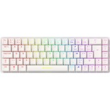 Sharkoon PureWriter W65 RGB mechanisch toetsenbord Wit, BE lay-out (AZERTY), Kailh Choc V2 Low Profile Red, 65%