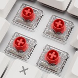 Sharkoon PureWriter W65 RGB mechanisch toetsenbord Wit, BE lay-out (AZERTY), Kailh Choc V2 Low Profile Red, 65%