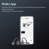 Shokz OpenRun Pro 2 Mini beengeleiding technologie headset Zwart