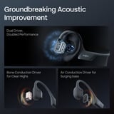 Shokz OpenRun Pro 2 Mini beengeleiding technologie headset Zwart
