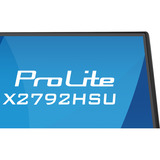 iiyama ProLite X2792HSU-B1 27" monitor Zwart (mat), 120Hz, HDMI, DisplayPort, USB, Audio