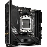 ASUS ROG STRIX B650E-I GAMING WIFI socket AM5 moederbord Zwart, RAID, 2.5 Gb-LAN, Wi-Fi 6E, BT 5.2, Sound, Mini-ITX