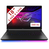 ASUS ROG Strix SCAR 18 (G835LX-SA012W) 18"  gaming laptop Zwart | Core Ultra 9 275HX | RTX 5090 | 64 GB | 2 TB + 2 TB SSD | 240 Hz