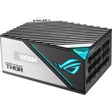 ASUS ROG THOR 1200P2 GAMING, 1200 Watt voeding  Zwart, 8x PCIe, Kabelmanagement