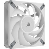 Corsair iCUE AF120 RGB ELITE WHITE + Lighting Node CORE case fan Wit, 3 stuks, 4-pins PWM fan-connector