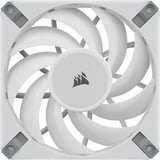 Corsair iCUE AF120 RGB ELITE WHITE + Lighting Node CORE case fan Wit, 3 stuks, 4-pins PWM fan-connector