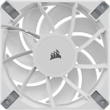 Corsair iCUE AF120 RGB ELITE WHITE + Lighting Node CORE case fan Wit, 3 stuks, 4-pins PWM fan-connector