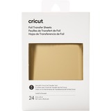 Cricut Foil Transfer Sheets - Gold folie Goud, 24 stuks