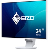 EIZO FlexScan EV2451-WT 24" monitor Wit, HDMI, DisplayPort, VGA, DVI-D, 2x USB-A 3.2 (5 Gbit/s), USB-B 3.0