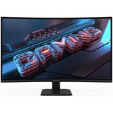 GIGABYTE GS32QCA 31.5" curved gaming monitor Zwart, HDMI, DisplayPort, 180 Hz