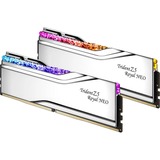 G.Skill 32 GB DDR5-6400 (2x 16 GB) Kit werkgeheugen Zilver, F5-6400J3239G16GX2-TR5NS, Trident Z5 Royal Neo, AMD EXPO
