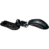Glorious Model O 2 Wireless gaming muis Zwart (mat), 26.000 dpi, 2.4 GHz, Bluetooth, RGB leds
