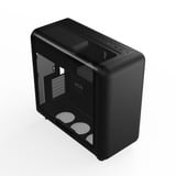 HYTE HYTE X50 Black midi tower behuizing Zwart | 2x USB-A | 1x USB-C | Window