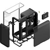 HYTE HYTE X50 Black midi tower behuizing Zwart | 2x USB-A | 1x USB-C | Window