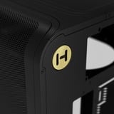 HYTE HYTE X50 Black midi tower behuizing Zwart | 2x USB-A | 1x USB-C | Window