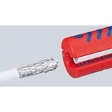 KNIPEX Afstriptang Coax-Kabel 1660100SB kabelstrip- /ontmantelingsgereedschap 