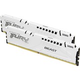 Kingston FURY 64 GB DDR5-6000 Kit werkgeheugen Wit, KF560C36BWEK2-64, Beast, EXPO