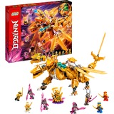 Ninjago - Lloyds Gouden Ultra Draak Constructiespeelgoed