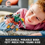 LEGO Star Wars - Boba Fett mecha Constructiespeelgoed 75369