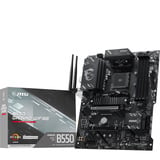 MSI B550 GAMING WIFI6E socket AM4 moederbord Zwart/zilver, RAID, Gb-LAN, Wi-Fi 6E, Sound, ATX