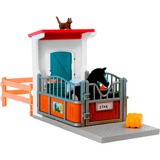 Schleich Horse Club - Paardenbox met merrie en veulen speelfiguur 