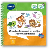 VTech MagiBook - Woordjes leren met vriendjes Leerboek Nederlands, Engels