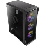 Antec NX360 midi tower behuizing Zwart | 3x USB-A | Tempered Glass