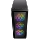 Antec NX360 midi tower behuizing Zwart | 3x USB-A | Tempered Glass