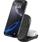 Belkin 25W UltraCharge 2-in-1 uitklapbare magnetische lader Zwart, 2x USB-C