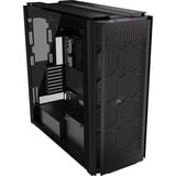 Corsair CORSAIR iCUE LINK 9000D Airflow Black big tower behuizing Zwart | 4x USB-A | 2x USB-C | Window