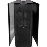 Corsair CORSAIR iCUE LINK 9000D Airflow Black big tower behuizing Zwart | 4x USB-A | 2x USB-C | Window