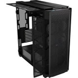 Corsair CORSAIR iCUE LINK 9000D Airflow Black big tower behuizing Zwart | 4x USB-A | 2x USB-C | Window