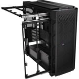 Corsair CORSAIR iCUE LINK 9000D Airflow Black big tower behuizing Zwart | 4x USB-A | 2x USB-C | Window