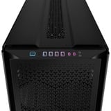 Corsair CORSAIR iCUE LINK 9000D Airflow Black big tower behuizing Zwart | 4x USB-A | 2x USB-C | Window