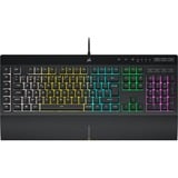 Corsair K55 RGB PRO, gaming toetsenbord Zwart, BE Lay-out, Membraan, RGB leds