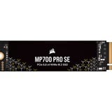 Corsair MP700 Pro SE 4 TB SSD Zwart, PCIe 5.0 x4, NVMe 2.0, M.2 2280