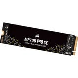 Corsair MP700 Pro SE 4 TB SSD Zwart, PCIe 5.0 x4, NVMe 2.0, M.2 2280