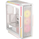 Corsair iCUE LINK 5000T LX RGB midi tower behuizing Wit | 4x USB-A | 1x USB-C | RGB | Tempered Glass