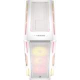 Corsair iCUE LINK 5000T LX RGB midi tower behuizing Wit | 4x USB-A | 1x USB-C | RGB | Tempered Glass