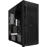 Corsair iCUE LINK 9000D Airflow big tower behuizing Zwart | 4x USB-A | 2x USB-C | Window