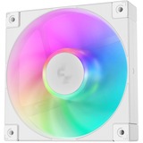 DeepCool FD12 ARGB case fan Wit, 4-pins PWM fan-connector